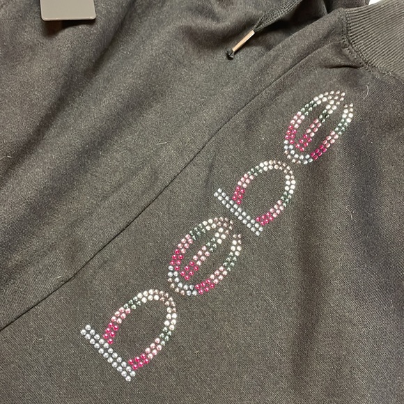 HP! NWT Bebe Sport Black Sweatpants - Picture 2 of 11